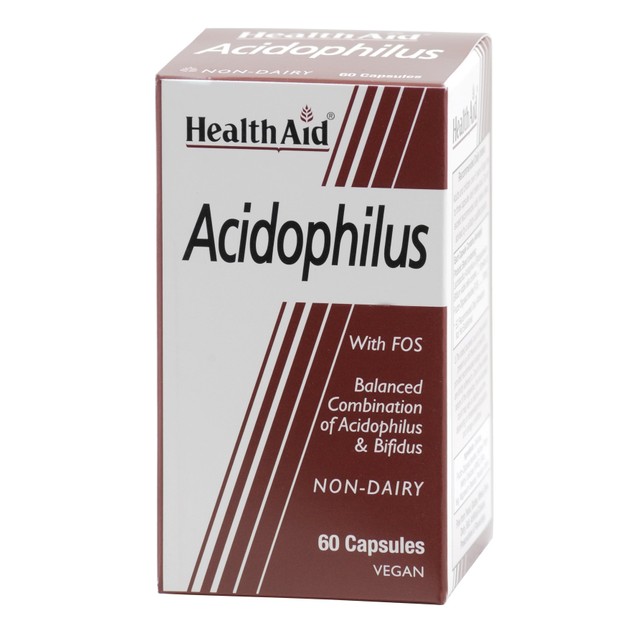 Health Aid Acidophilus (+bifidus) 100 million 60caps Health Aid Acidophilus (+bifidus) 100 million 60caps