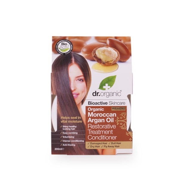 Dr.Organic Organic Moroccan Argan Oil Restorative Treatment Conditioner 200ml Dr.Organic Organic Moroccan Argan Oil Restorative Treatment Conditioner 200ml