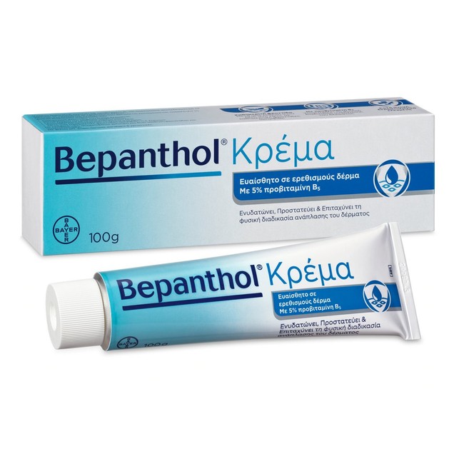 Bepanthol Κρέμα για το Ερεθισμένο & Ευαίσθητο Δέρμα 5% 100 g Bepanthol Κρέμα για το Ερεθισμένο & Ευαίσθητο Δέρμα 5% 100 g