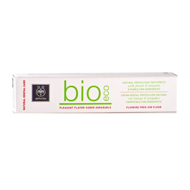 Apivita Natural Protection Dental Care Bio-Eco Toothpaste With Fennel & Propolis 75ml Apivita Natural Protection Dental Care Bio-Eco Toothpaste With Fennel & Propolis 75ml