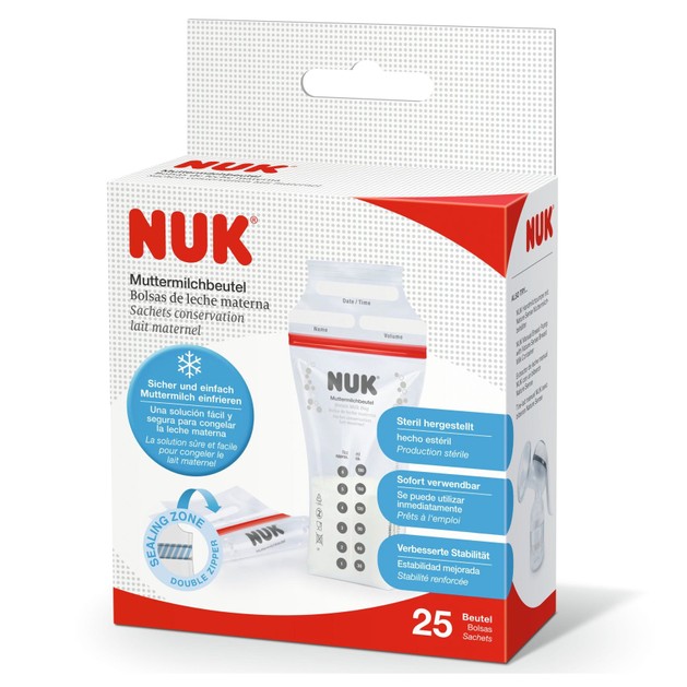 Nuk Breast Milk Bags 25τμχ Nuk Breast Milk Bags 25τμχ