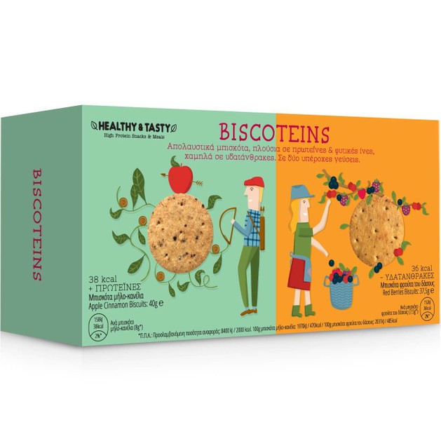 Power Health Biscoteins 10τμχ Power Health Biscoteins 10τμχ