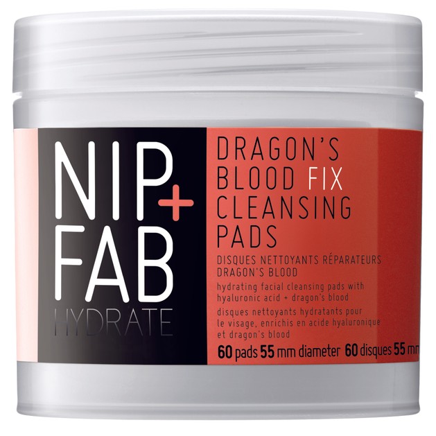 Nip + Fab Dragons Blood Fix Pads Δίσκοι Καθαρισμού Για Το Πρόσωπο 60pads Nip + Fab Dragons Blood Fix Pads Δίσκοι Καθαρισμού Για Το Πρόσωπο 60pads
