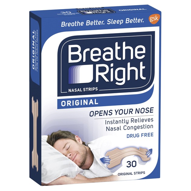 Breathe Right Ταινίες για Ρινική Απόφραξη 30 Τεμάχια Breathe Right Ταινίες για Ρινική Απόφραξη 30 Τεμάχια