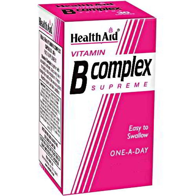 Health Aid Vitamin B Complex 90caps Health Aid Vitamin B Complex 90caps