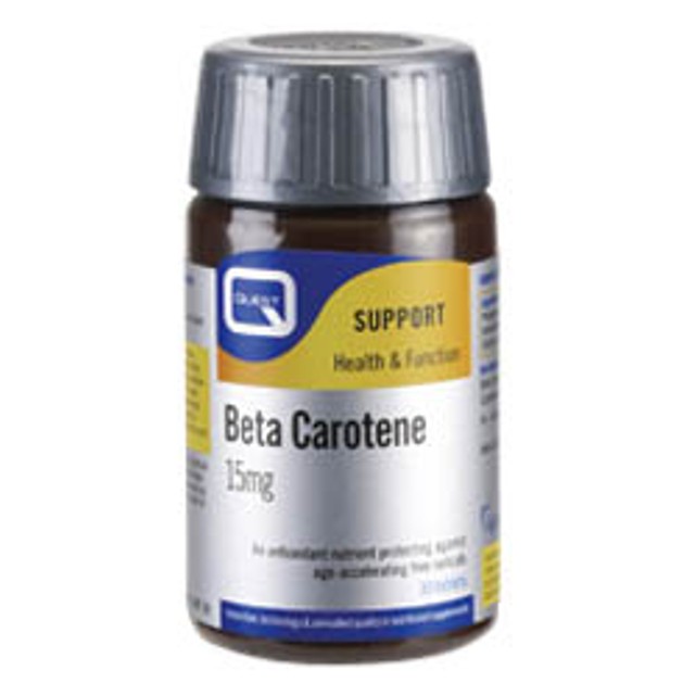 Quest Beta Carotene 15 Mg Υδατοδιαλυτό Αντιοξειδωτικό 30 Tabs Quest Beta Carotene 15 Mg Υδατοδιαλυτό Αντιοξειδωτικό 30 Tabs