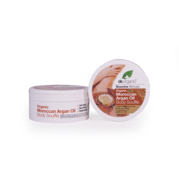 Dr Organic Organic Moroccan Argan Oil Body Souffle Μους Σώματος με Βιολογικό Έλαιο Αργκάν 200ml Dr Organic Organic Moroccan Argan Oil Body Souffle Μους Σώματος με Βιολογικό Έλαιο Αργκάν 200ml