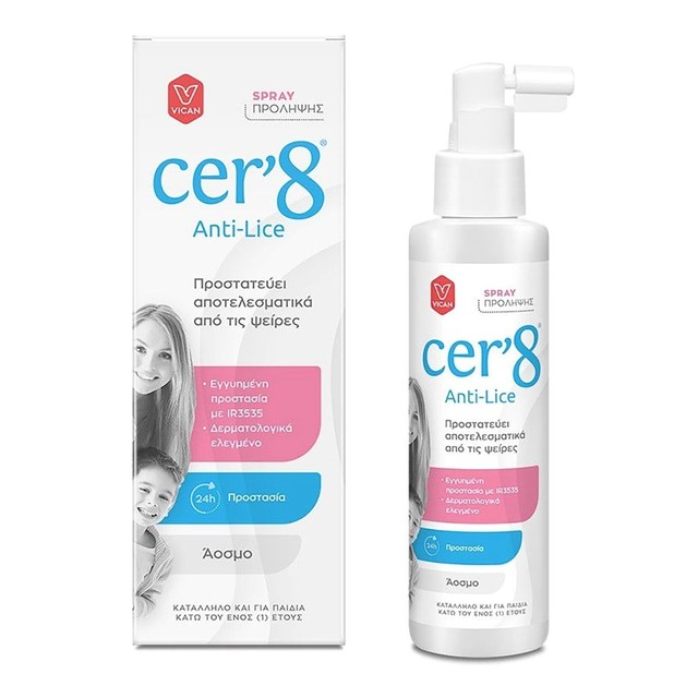 Vican Cer\'8 Anti-Lice Prevent Spray 150ml Vican Cer\'8 Anti-Lice Prevent Spray 150ml