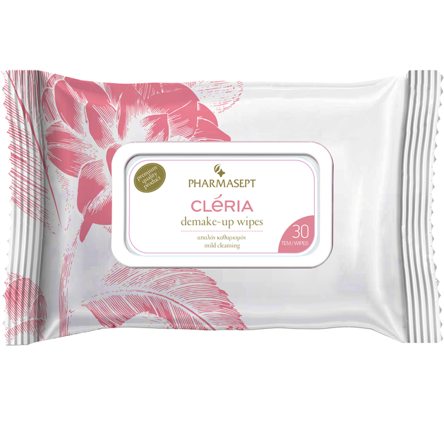 Pharmasept Cleria Demake – Up Wipes 30τεμάχια Pharmasept Cleria Demake – Up Wipes 30τεμάχια