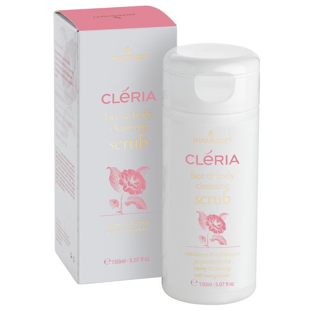 Pharmasept Cleria Face & Body Cleansing Scrub Βαθύς Καθαρισμός & Απολέπιση 150ml Pharmasept Cleria Face & Body Cleansing Scrub Βαθύς Καθαρισμός & Απολέπιση 150ml