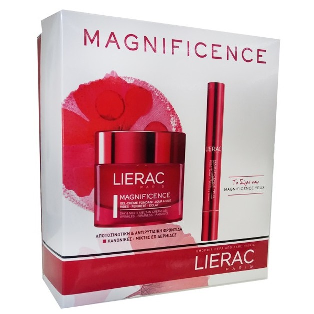 Lierac Magnificence Gel Creme 50ml & Magnificence Yeux 4gr Lierac Magnificence Gel Creme 50ml & Magnificence Yeux 4gr
