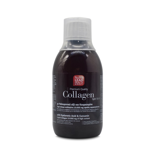 Nutralead Collagen Πόσιμο Κολλαγόνο Με Ρόδι, Ενισχυμένο με Υαλουρονικό Οξύ & Κουρκουμίνη 300ml Nutralead Collagen Πόσιμο Κολλαγόνο Με Ρόδι, Ενισχυμένο με Υαλουρονικό Οξύ & Κουρκουμίνη 300ml