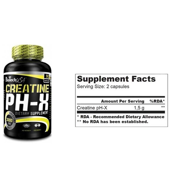 Biotech Usa Creatine Ph-X Μόρια Κρεατίνης Με Τροποποιημένο PH 90caps Biotech Usa Creatine Ph-X Μόρια Κρεατίνης Με Τροποποιημένο PH 90caps