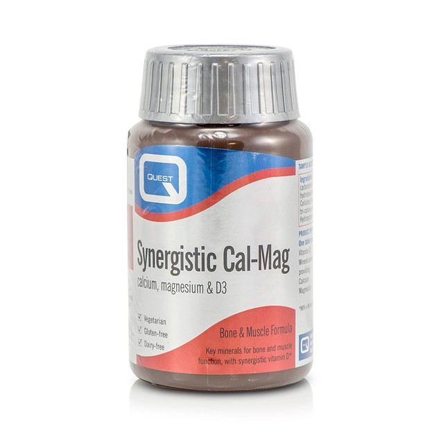 Quest Synergistic Cal-Mag & D3 90tabs Quest Synergistic Cal-Mag & D3 90tabs