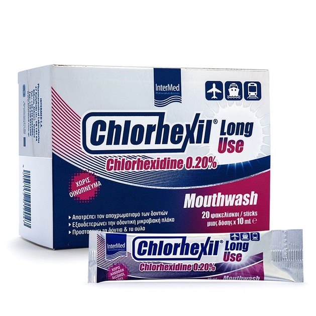 Chlorhexil 0,20% Στοματικό Διάλυμα 20Φακελίσκοι x 10ml Chlorhexil 0,20% Στοματικό Διάλυμα 20Φακελίσκοι x 10ml