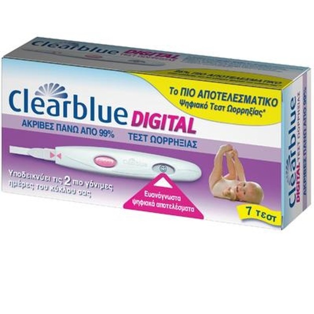 Clearblue Digital 7τμχ Clearblue Digital 7τμχ
