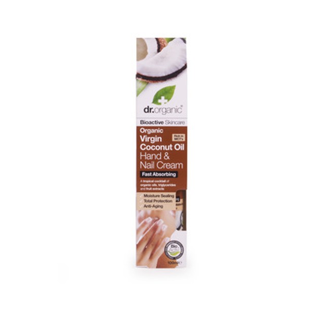 Dr.Organic Organic Virgin Coconut Oil Hand & Nail Cream 100ml Dr.Organic Organic Virgin Coconut Oil Hand & Nail Cream 100ml