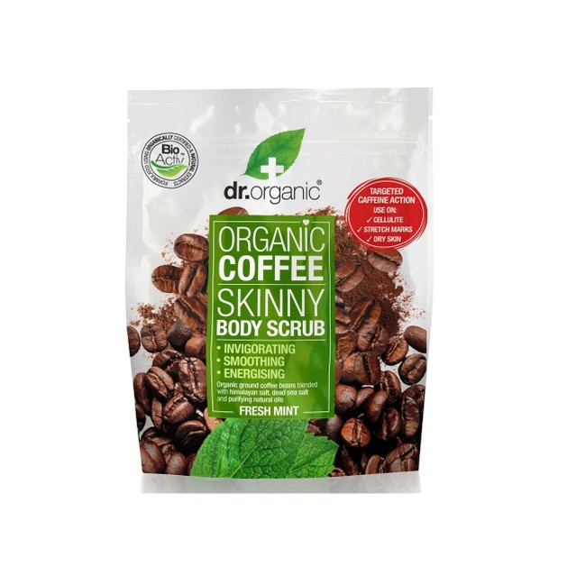 Dr. Organic Coffee Skinny Body Scrub with Fresh Mint Απολεπιστικό Σώματος 200gr Dr. Organic Coffee Skinny Body Scrub with Fresh Mint Απολεπιστικό Σώματος 200gr