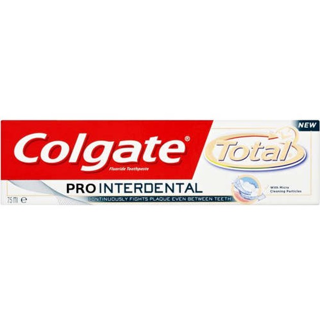 Colgate Total Pro-Interdental Νιώστε Την Απόλυτη Αίσθηση Καθαρισμού 75ml Colgate Total Pro-Interdental Νιώστε Την Απόλυτη Αίσθηση Καθαρισμού 75ml