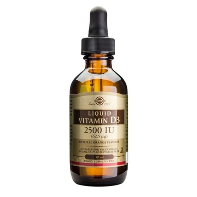 Solgar Vitamin D3 2500IU 62.5μg Liquid 59ml Solgar Vitamin D3 2500IU 62.5μg Liquid 59ml