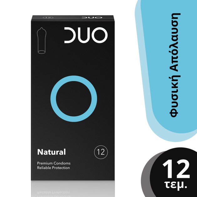 Duo Natural Φυσικά Προφυλακτικά 12 τεμάχια Duo Natural Φυσικά Προφυλακτικά 12 τεμάχια
