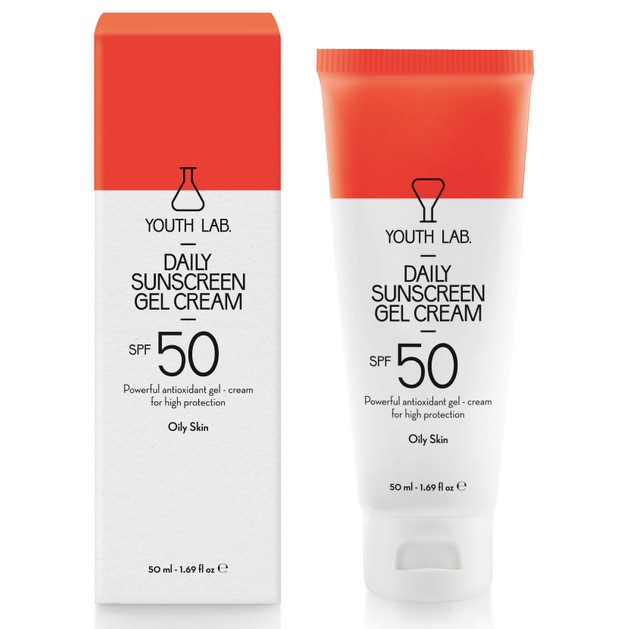 YOUTH LAB. Daily Sunscreen Gel Cream Spf50 Oily Skin, Έγχρωμη Αντηλιακή Κρέμα για Λιπαρές Επιδερμίδες 50ml YOUTH LAB. Daily Sunscreen Gel Cream Spf50 Oily Skin, Έγχρωμη Αντηλιακή Κρέμα για Λιπαρές Επιδερμίδες 50ml