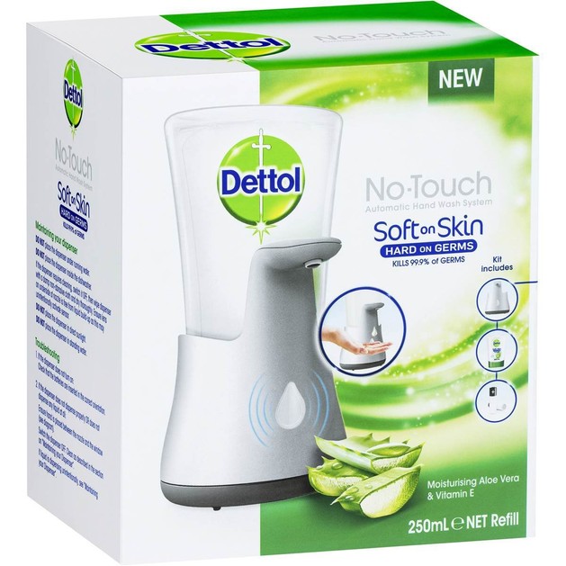 Δώρο Dettol No-Touch Soft on Skin Αυτόματη Συσκευή Κρεμοσάπουνου + Ανταλλακτικό 250ml Δώρο Dettol No-Touch Soft on Skin Αυτόματη Συσκευή Κρεμοσάπουνου + Ανταλλακτικό 250ml