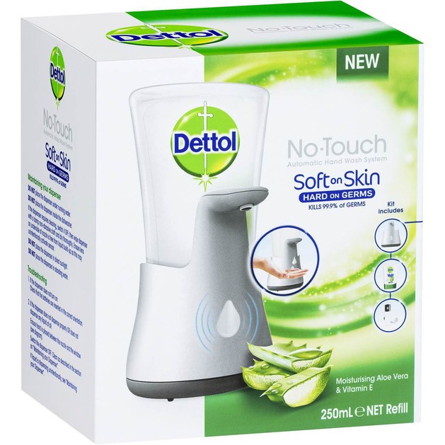Dettol No-Touch Αυτόματη Συσκευή Κρεμοσάπουνου Dettol No-Touch Αυτόματη Συσκευή Κρεμοσάπουνου
