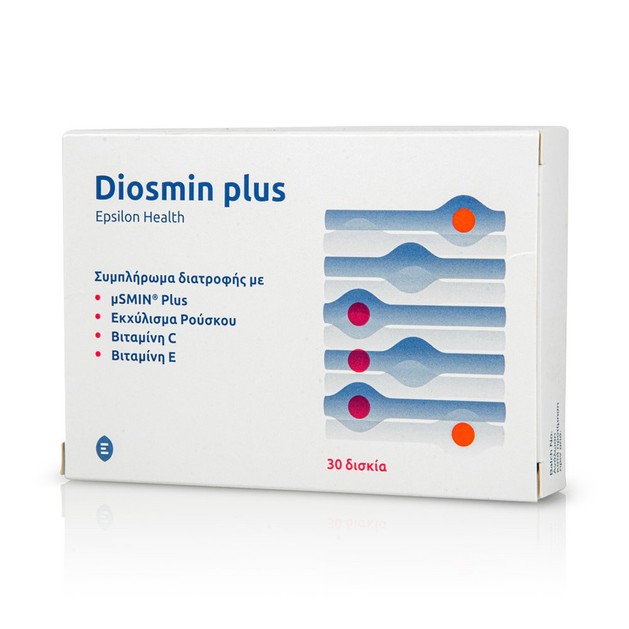 Diosmin Plus Συμπλήρωμα Διατροφής για Περιπτώσεις Χρόνιας Φλεβικής Νόσου και Αιμορροϊδοπάθειας 30 Δισκία Diosmin Plus Συμπλήρωμα Διατροφής για Περιπτώσεις Χρόνιας Φλεβικής Νόσου και Αιμορροϊδοπάθειας 30 Δισκία