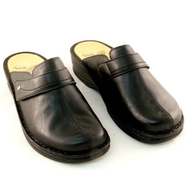 Scholl Shoes Lenk Μαύρο Γυναικείες Ανατομικές Παντόφλες, Χαρίζουν Σωστή Στάση & Φυσικό Χωρίς Πόνο Βάδισμα Νο37 1 Ζευγάρι Scholl Shoes Lenk Μαύρο Γυναικείες Ανατομικές Παντόφλες, Χαρίζουν Σωστή Στάση & Φυσικό Χωρίς Πόνο Βάδισμα Νο37 1 Ζευγάρι