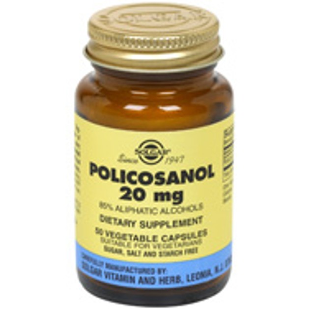 Solgar Policosanol 20mg 50 veg.caps Solgar Policosanol 20mg 50 veg.caps