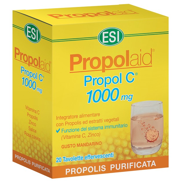 Esi PropolAid Propol C 1000mg 20 Effer.tabs Esi PropolAid Propol C 1000mg 20 Effer.tabs