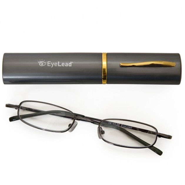 Eyelead Pocket P 204 Γυαλιά Διαβάσματος Τσέπης, Περιλαμβάνεται Θήκη. Με Εύκαμπτο Βραχίονα & Ανθεκτικό Σκελετό Χρώμα Γκρι Eyelead Pocket P 204 Γυαλιά Διαβάσματος Τσέπης, Περιλαμβάνεται Θήκη. Με Εύκαμπτο Βραχίονα & Ανθεκτικό Σκελετό Χρώμα Γκρι