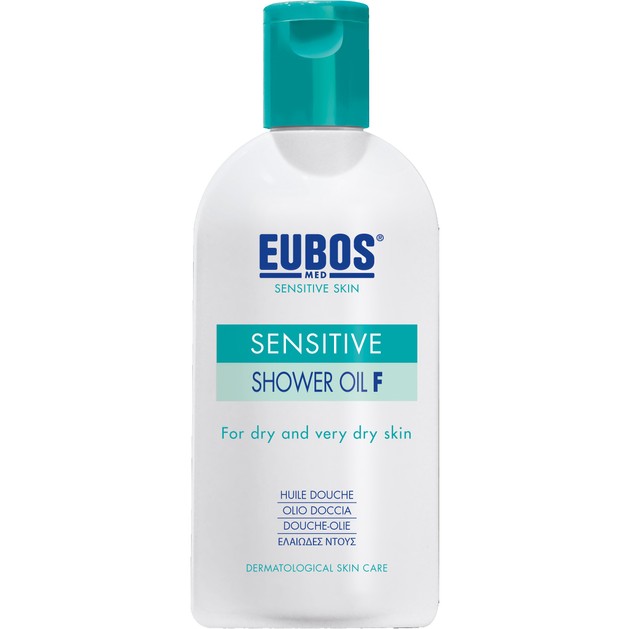 Eubos Sensitive Shower Oil F, Ελαιώδες Ντους για Ξηρό Πολύ Ξηρό Δέρμα 200ml Eubos Sensitive Shower Oil F, Ελαιώδες Ντους για Ξηρό Πολύ Ξηρό Δέρμα 200ml