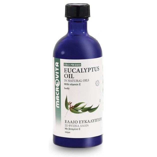 Macrovita Eucalyptus Oil with Vitamin E 100ml Macrovita Eucalyptus Oil with Vitamin E 100ml