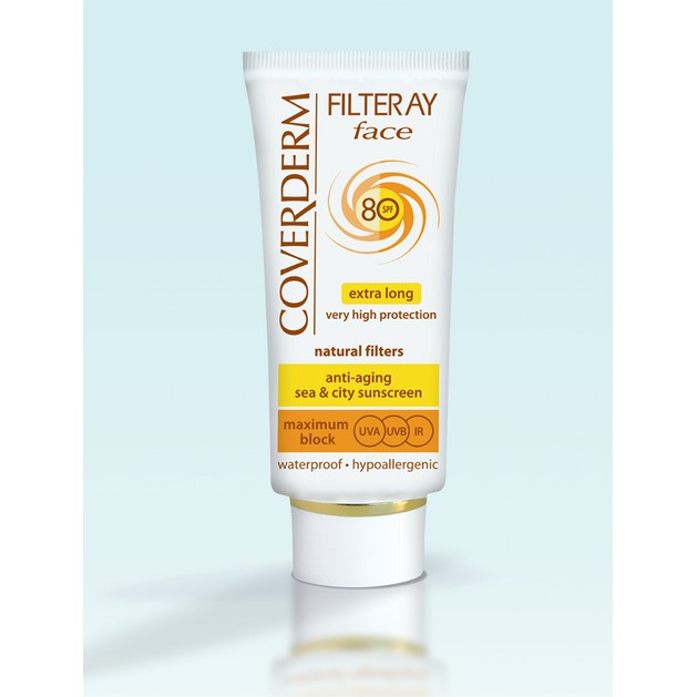 Coverderm Filteray Face Spf80 Αντηλιακή Αντιγηραντική Κρέμα Μακράς Προστασίας 50ml Coverderm Filteray Face Spf80 Αντηλιακή Αντιγηραντική Κρέμα Μακράς Προστασίας 50ml