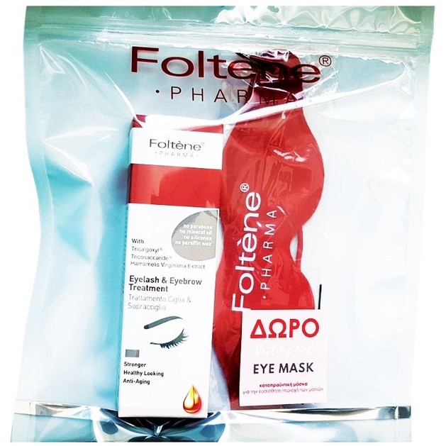 Foltène Pharma Eyelash & Eyebrow Treatment Αγωγή για Βλεφαρίδες Και Φρύδια 8ml & Δώρο Cooling Gel Eye Mask Foltène Pharma Eyelash & Eyebrow Treatment Αγωγή για Βλεφαρίδες Και Φρύδια 8ml & Δώρο Cooling Gel Eye Mask
