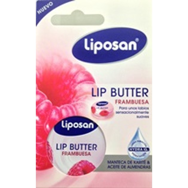 Liposan Lip Balm Butter Frambuesa 16,7gr Liposan Lip Balm Butter Frambuesa 16,7gr