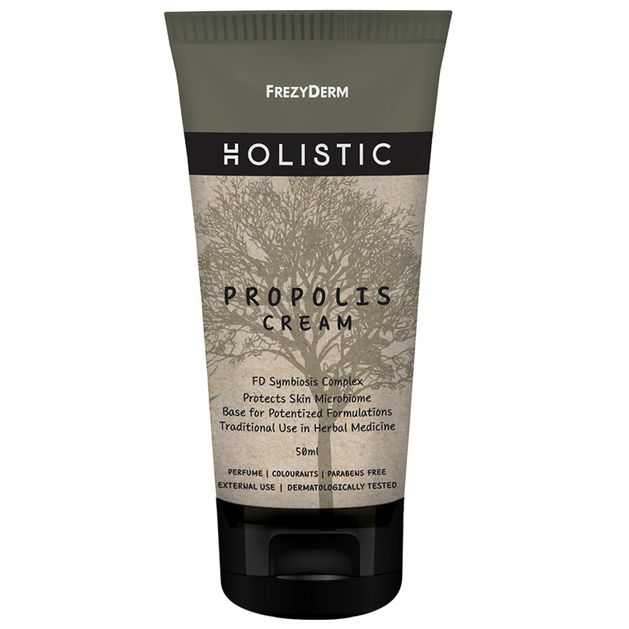 Frezyderm Holistic Propolis Cream Κρέμα για Πρόσωπο και Σώμα Μειώνει τους Ερεθισμούς και Ενισχύει τη Δερματική Άμυνα 50ml Frezyderm Holistic Propolis Cream Κρέμα για Πρόσωπο και Σώμα Μειώνει τους Ερεθισμούς και Ενισχύει τη Δερματική Άμυνα 50ml