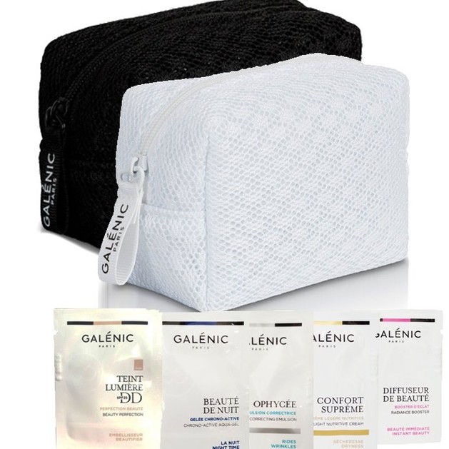 Δώρο Galenic Trousse Dentelle Blanche/Noire & Δείγματα Περιποίησης του Προσώπου Δώρο Galenic Trousse Dentelle Blanche/Noire & Δείγματα Περιποίησης του Προσώπου