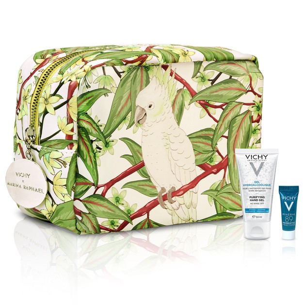Δώρο Vichy Holiday Combo Mineral 89 Probiotic Fractions 5ml & Gel Hydro-Alcoolique Hand Gel 50ml & Νεσεσέρ Marina Raphael Δώρο Vichy Holiday Combo Mineral 89 Probiotic Fractions 5ml & Gel Hydro-Alcoolique Hand Gel 50ml & Νεσεσέρ Marina Raphael