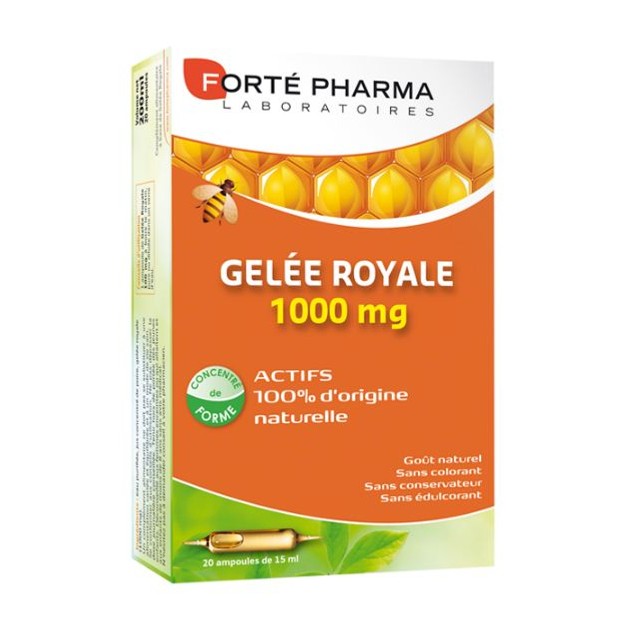 Forte Pharma Gelee Royale 1000mg 20Αμπούλες x 10ml Forte Pharma Gelee Royale 1000mg 20Αμπούλες x 10ml