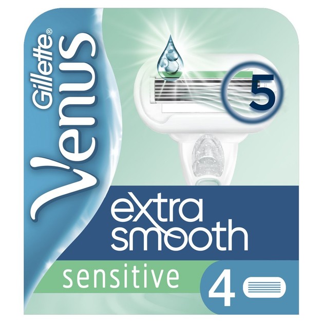 Gillette Venus Sensitive Extra Smooth Ανταλλακτικές Κεφαλές 4τεμ Gillette Venus Sensitive Extra Smooth Ανταλλακτικές Κεφαλές 4τεμ
