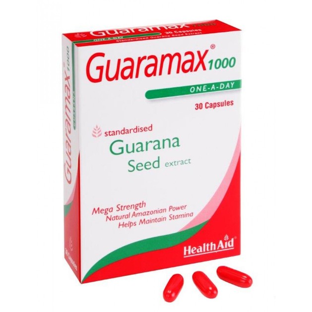 Health Aid Guaramax 1000 250mg 30caps Health Aid Guaramax 1000 250mg 30caps