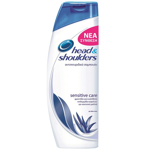 Head & Shoulders Sensitive Care Αντιπιτυριδικό Σαμπουάν Για Ευαίσθητη Επιδερμίδα με Aloe Vera, Καταπράυνση των Ερεθισμών 400ml Head & Shoulders Sensitive Care Αντιπιτυριδικό Σαμπουάν Για Ευαίσθητη Επιδερμίδα με Aloe Vera, Καταπράυνση των Ερεθισμών 400ml