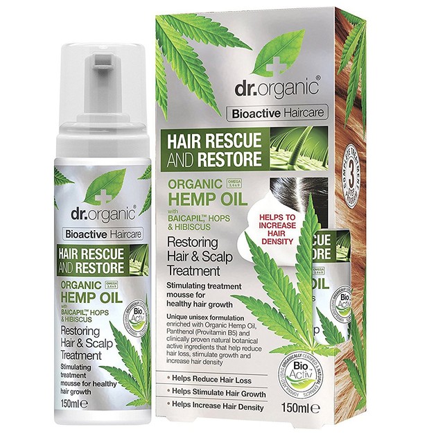 Dr.Organic Hemp Oil Restoring Hair & Scalp Treatment 150ml Dr.Organic Hemp Oil Restoring Hair & Scalp Treatment 150ml