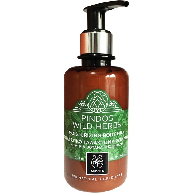Apivita Pindos Wild Herbs Moisturizing Body Milk 200ml Apivita Pindos Wild Herbs Moisturizing Body Milk 200ml