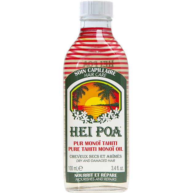 Hei Poa Pure Tahiti Monoi Oil For Hair 100ml Hei Poa Pure Tahiti Monoi Oil For Hair 100ml