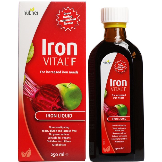 Hubner Iron Vital F For Increased Iron Needs Συμπλήρωμα Διατροφής με Σίδηρο & Βιταμίνη C 250ml Hubner Iron Vital F For Increased Iron Needs Συμπλήρωμα Διατροφής με Σίδηρο & Βιταμίνη C 250ml