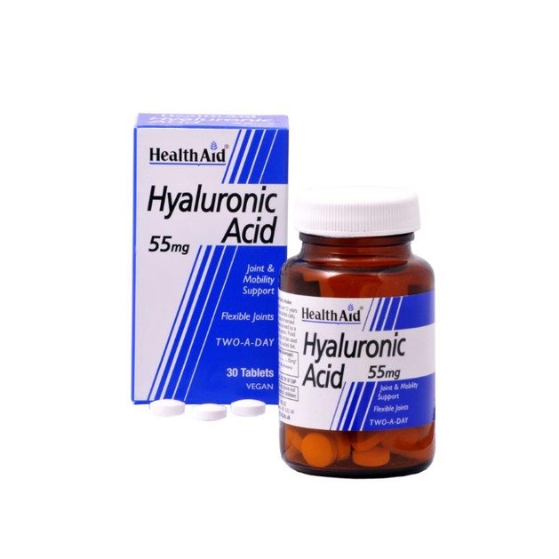 Health Aid Hyaluronic Acid 55mg 30tabs Health Aid Hyaluronic Acid 55mg 30tabs